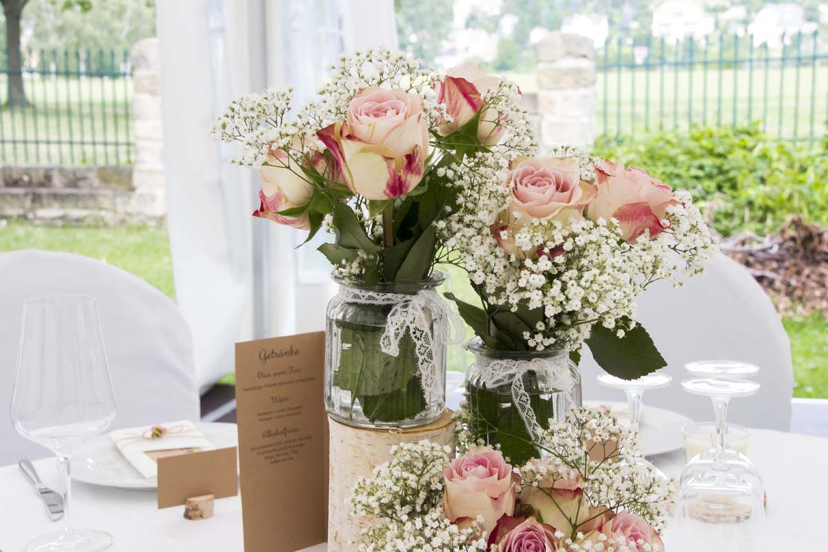 Hochzeit im Festzelt